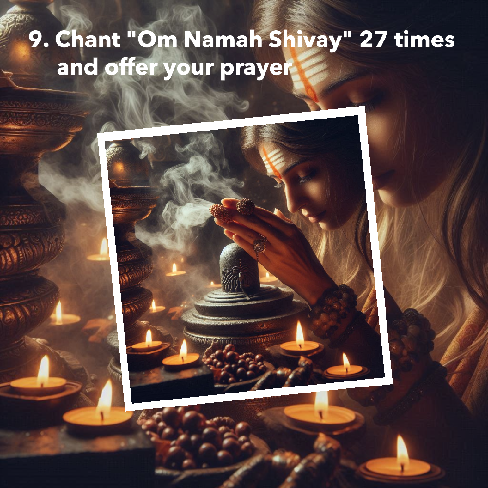 9 chant and offer your prayer